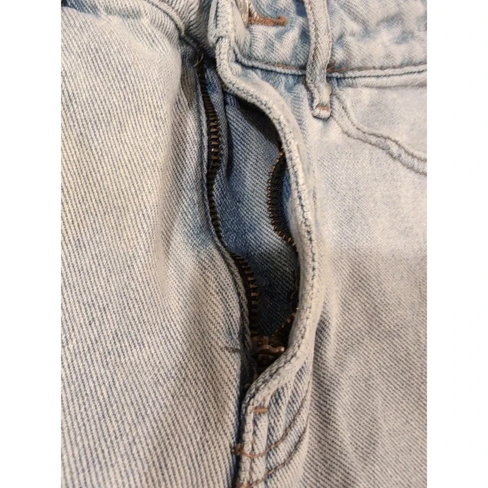 PacSun Los Angeles Candle Blue Style‎ 0213 Mom Short Blue Jean Short Sz 24